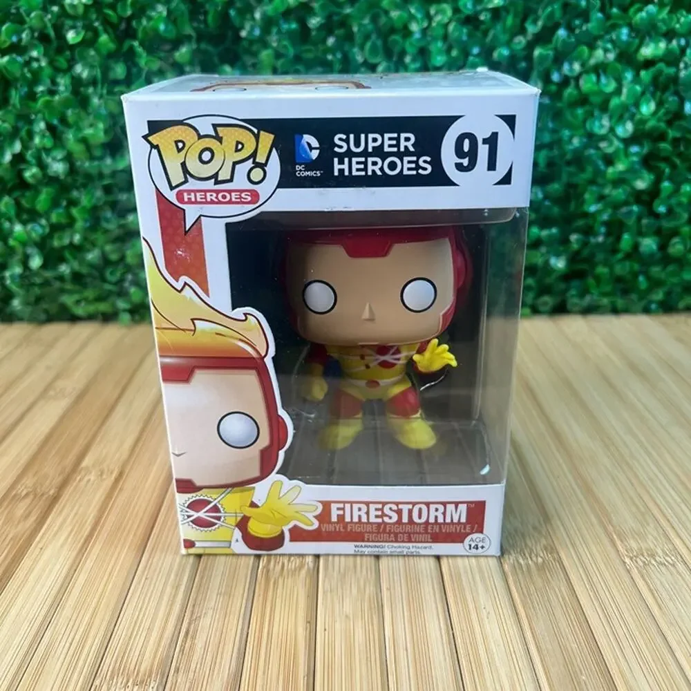 Funko Pop DC Super Heroes 91 Firestorm Vinyl Figure